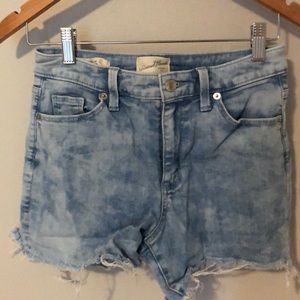 Universal Thread Light Blue Denim Shorts